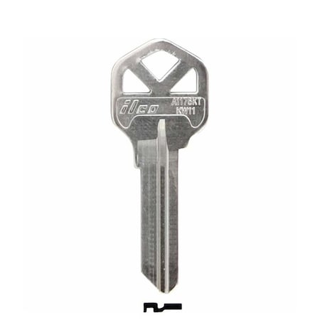 Ilco Ilco: Key Blanks, A1176KT-KW11 TITAN KEY BLANK ILCO-A1176KT-KW11